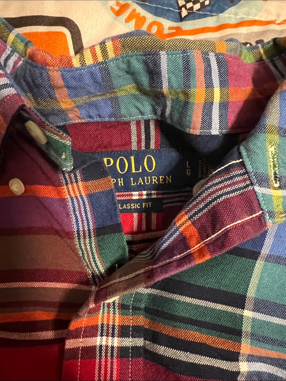 Polo by Ralph Lauren Multicolor Plaid Button-Down Shirt - Classic Fit